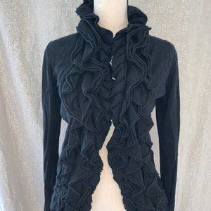 Romeo & Juliet Couture Ruffled Cardigan